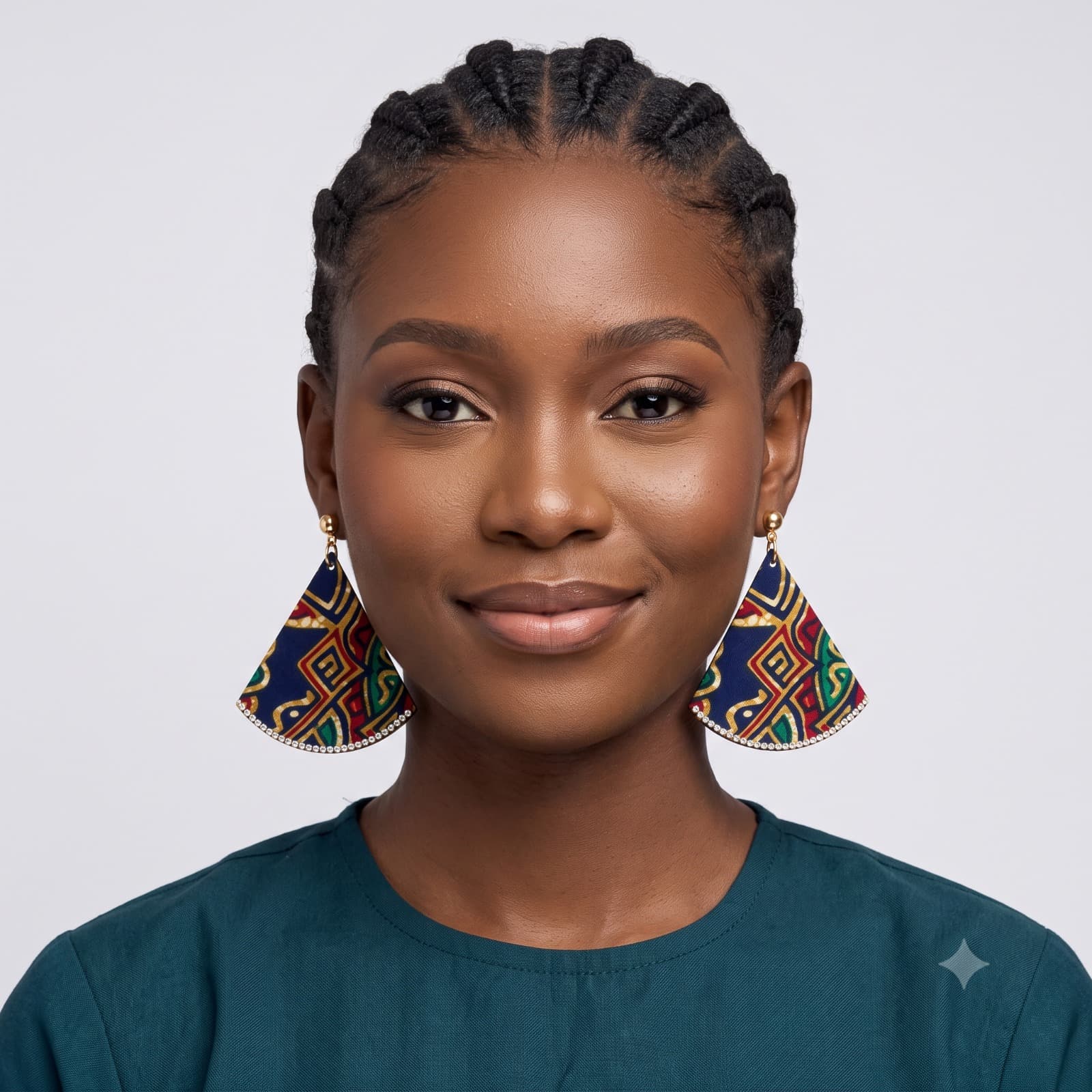 Fabric Earrings