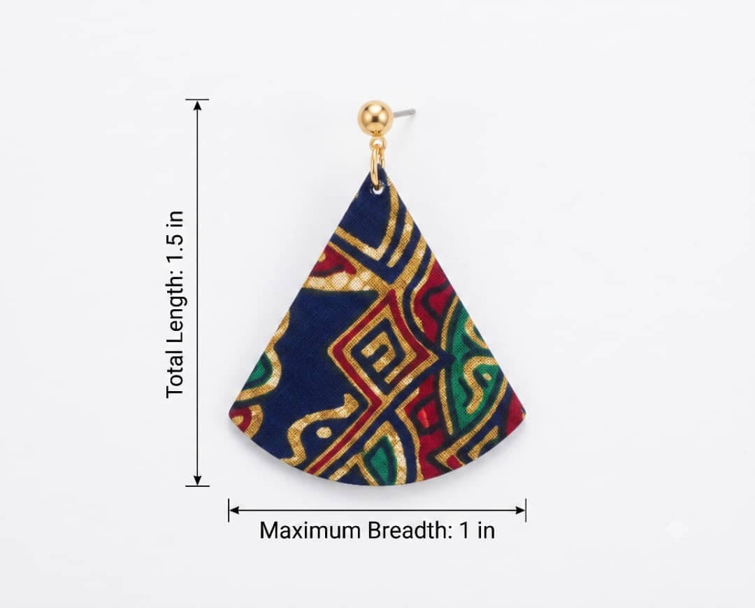 Fabric Earrings