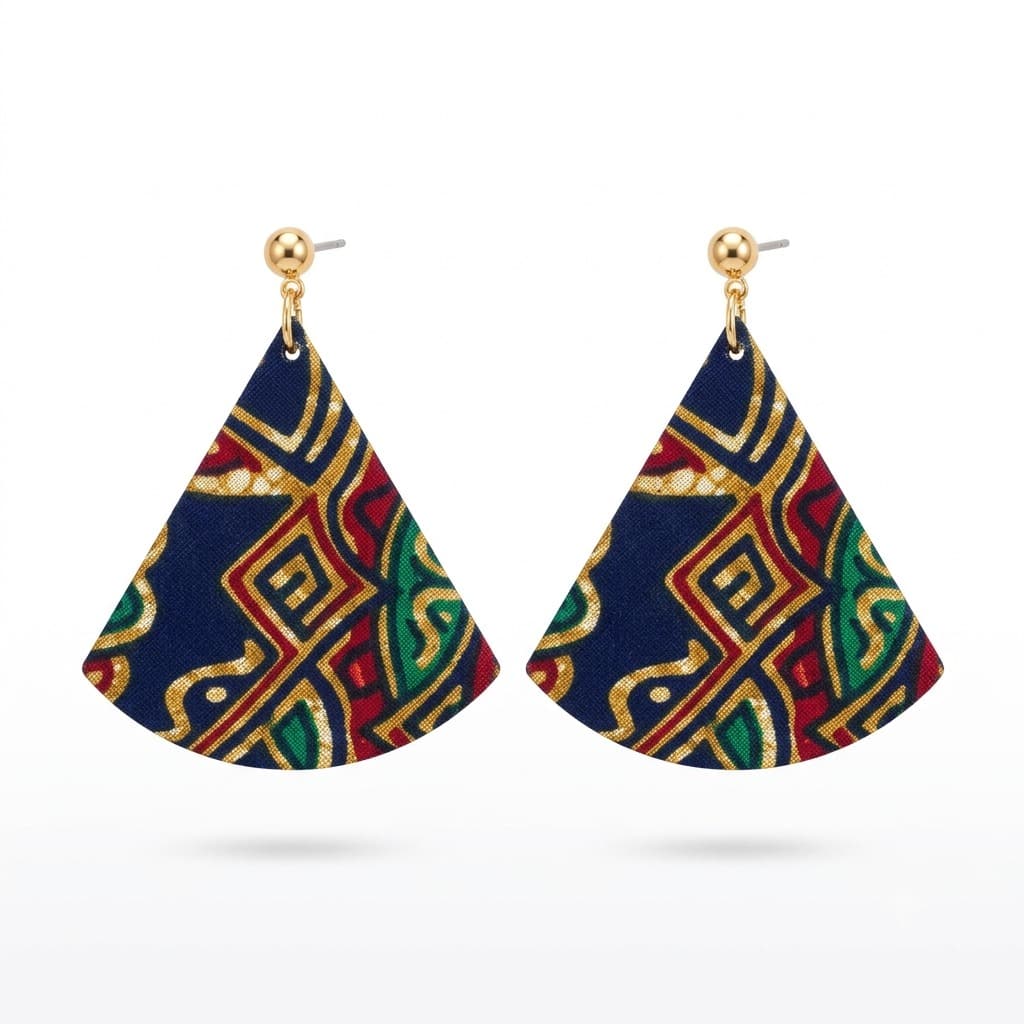 Fabric Earrings