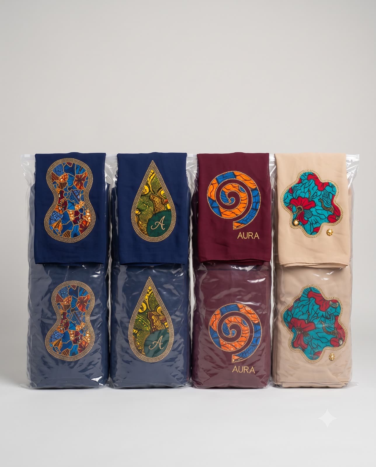 Fabric Appliqué Veil